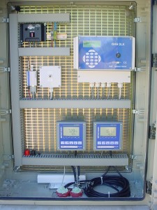 installation armoire dÃ©bit et pH conductivitÃ©